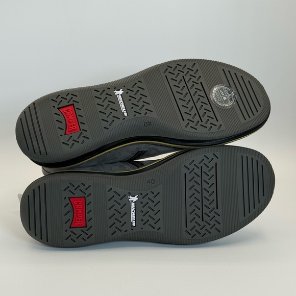 Camper Rolling Michelin Contemporary Gray Suede Ankle Boots Bold Platform SZ 10 - Picture 7 of 17